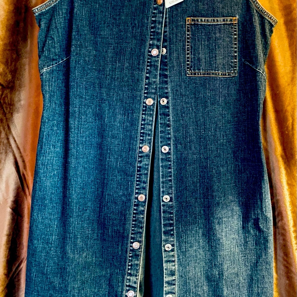 Denim dress